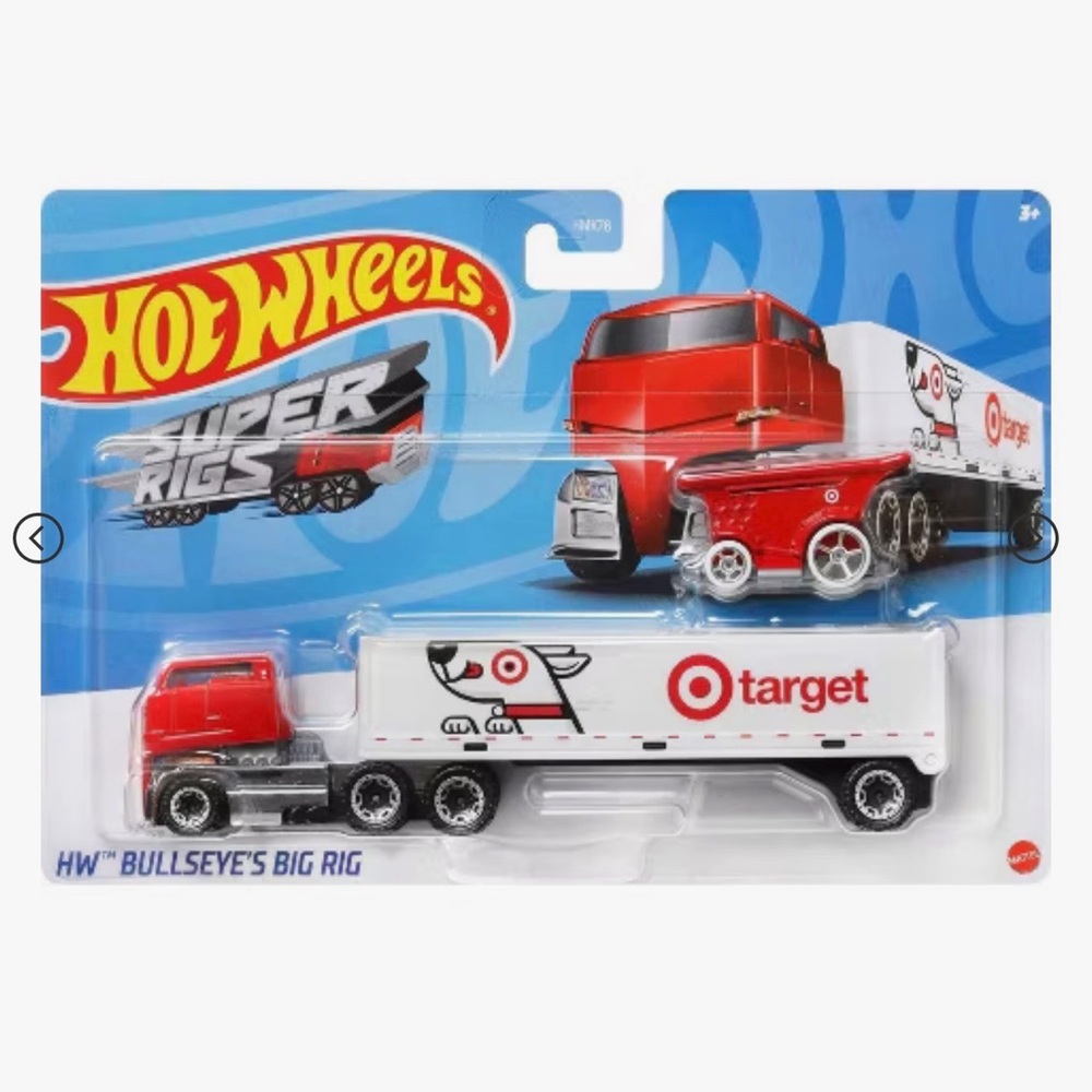 Hot Wheels Super Rigs TARGET Truck Trailer w/ Store Cart/Buggy 1:64 - NEW/SEALED